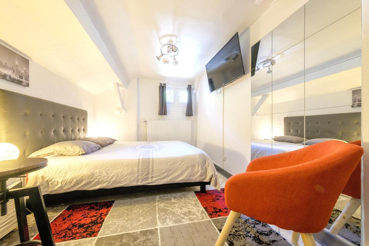 אלברטוויל Studio Atypique Et Cosy, Classe "Gite De France" 5Min Centre, 15Min Gare, Lit Queen Size "Climatisation, Netflix Et Wifi, Parking, Lave Vaisselle, Boite A Cles Pour Arrivee Tardive - Gites La Tarine מראה חיצוני תמונה