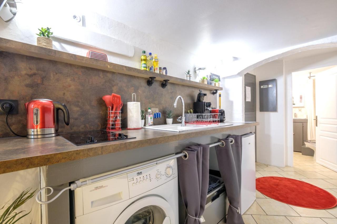 אלברטוויל Studio Atypique Et Cosy, Classe "Gite De France" 5Min Centre, 15Min Gare, Lit Queen Size "Climatisation, Netflix Et Wifi, Parking, Lave Vaisselle, Boite A Cles Pour Arrivee Tardive - Gites La Tarine מראה חיצוני תמונה